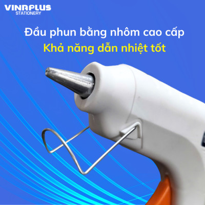 Máy Bắn Keo Nến Silicon Nóng Chảy Loại Nhỏ Công Suất 20W Hàng Chính Hãng Vinaplus