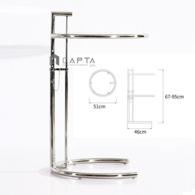 Bàn trà mặt kính tăng giảm độ cao TS0953-05G Nội thất Capta.vn