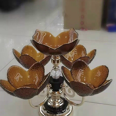 KHAY THỦY TINH ĐỰNG HOA QUẢ, MỨT TẾT