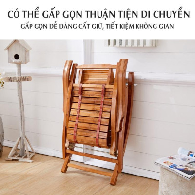 Ghế Bập Bênh Thư Giãn Kiểu Dáng Mới ( Tặng Kèm Nệm ) - Ghế Thư Giãn Bập Bênh Khung Chắc Chắn