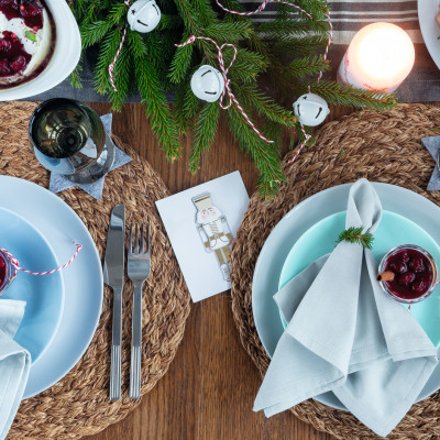 Đĩa Thủy Tinh Luminarc Diwali Light Blue 19cm đựng thức ăn, cường lực, kháng vỡ - 1 đĩa - P2612