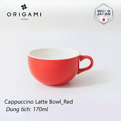 New 2024 Ly sứ Origami Cappuccino Bowl 170ml uống trà cà phê