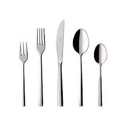 Bộ dao thìa dĩa Villeroy & Boch Piemont Cutlery Set 18/10 Stainless Steel 30 chi tiết Hàng chính hãng