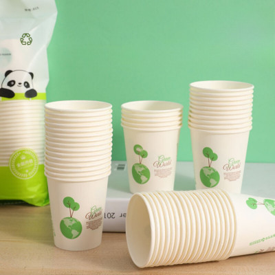 SET 50 Cốc Giấy Dùng Một Lần Chịu Nhiệt Không Rò Ri Chất Liệu An Toàn Đa Năng - Cốc Dùng 1 Lần Uống Nước Ly Giấy Uống Nước - HÀNG CHÍNH HÃNG MINIIN