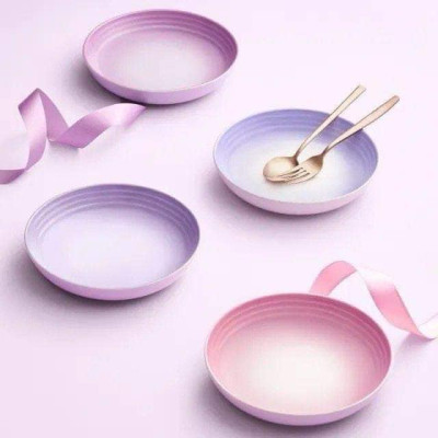 SET 4 ĐĨA SÂU LÒNG 22CM LE CREUSET Hàng chính hãng