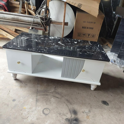 Bàn trà Tundo mặt kính 50 x 100 x 45 cm nhiều mẫu 