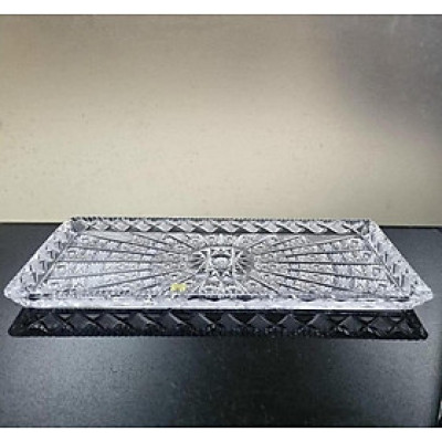 Đĩa chữ nhật pha lê BOHEMIA Arcade M57 NK 40cm
