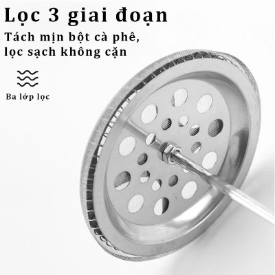 Bình Pha Trà Cà Phê Kiểu Pháp Cao Cấp 350ml Nóng Lạnh Văn Phòng Du Lịch Dã Ngoại Phượt