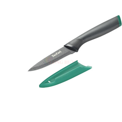 Bộ dao làm bếp và gọt trái cây phủ Titanium Tefal Fresh Kitchen 9cm/15cm K122S205 - Hàng chính hãng