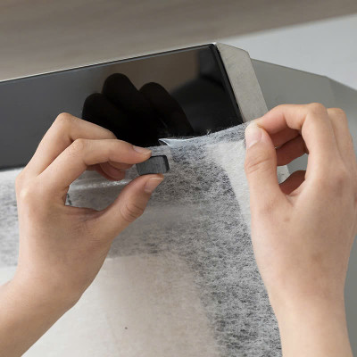 Cuộn Màng Lọc Giấy Lót Cho Máy Hút Mùi, Hút Bụi Nhà Bếp Ngăn Chặn Dầu Mỡ Bám