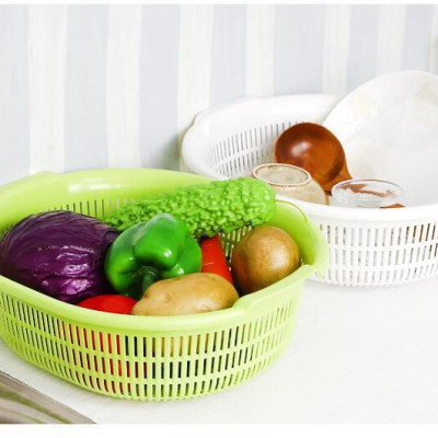 Rổ nhựa lót Oval Sanada Seiko 5.3L - Hàng nội địa Nhật Bản