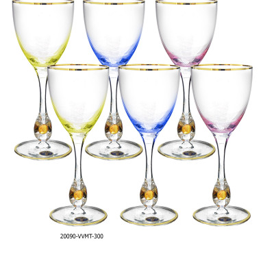 Bộ 2 ly pha lê uống vang 300 ml Bohemia Czech Republic