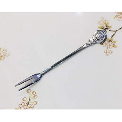 GOLD ROSE Dĩa hoa hồng bạc 6543SN     NEW