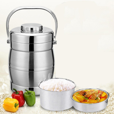 Cặp Lồng Inox 3 Tầng 1.4 - 2 Lít -Cặp Lồng  Đựng Cơm Cháo Phở Giữ Nhiệt Cao Cấp - Cà Mên Inox