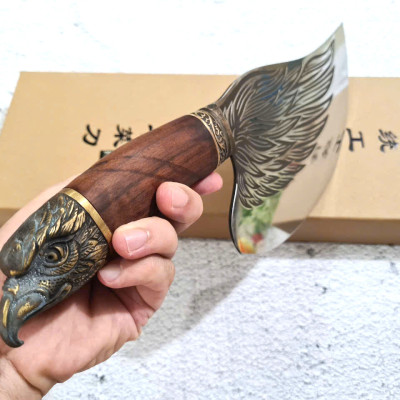 DAO BẾP - DAO THÁI CẮT HOA VĂN KHÂU ĐỒNG MÃ  A1 DT159 NT topcomshop vn