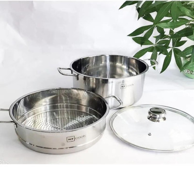 Bộ Nồi xửng hấp Inox Đông Á cao cấp 28CM