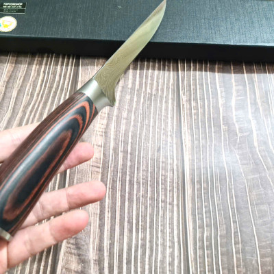 DAO - DAO BẾP NHẬT BẢN CLASSIC BONINGTHÉP DAMASCUS MÃ DT120 nt 234654467856