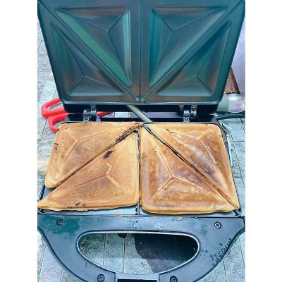 Máy Nướng Bánh Mì Sandwich Làm Nóng Thức Ăn Cho Bữa Sáng Đa Năng Dễ Sử Dụng - Hàng Chính Hãng