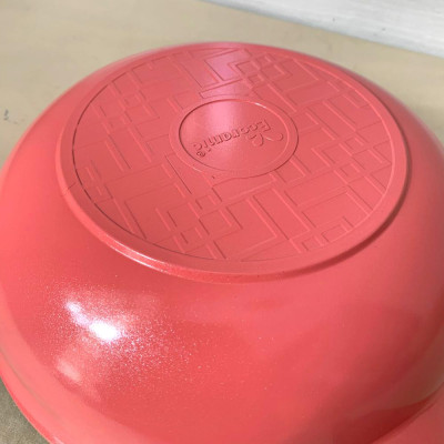 Chảo đúc chống dính vân đá Ecoramic Hàn Quốc cao cấp sâu lòng size 26cm - Hàng chính hãng