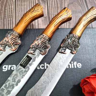 BỘ 3 DAO BẾP THÁI, LỌC KHÔNG RỈ MÃ H1C TR16