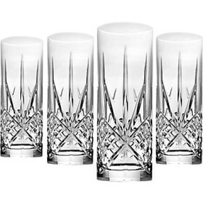 BỘ CỐC CAO PHA LÊ GODINGER DUBLIN Tall Glasses Collins, 4 CHIẾC