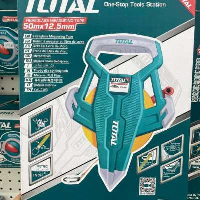THƯỚC DÂY SỢI THỦY TINH 50-100M TOTAL TMTF13506, TMTF131006 - HÀNG CHÍNH HÃNG
