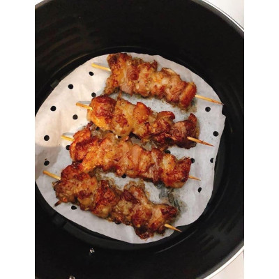 GIẤY NẾN ĐỤC LỖ SIZE 20 CM (TRẮNG) DÙNG CHO NỒI CHIÊN