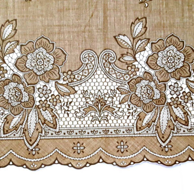 Khăn Trải Bàn PAULEE - FY 116L nâu (135 cm x 180 cm)