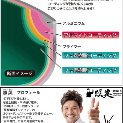 Combo chảo chống dính cao cấp 5 lớp đáy từ sâu lòng Show-A + Xẻng lật thức ăn Echo Metal  - nội địa Nhật Bản 