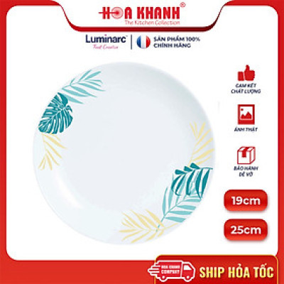Đĩa Thuỷ Tinh Luminarc Diwali Hiwaii 19cm - V4921