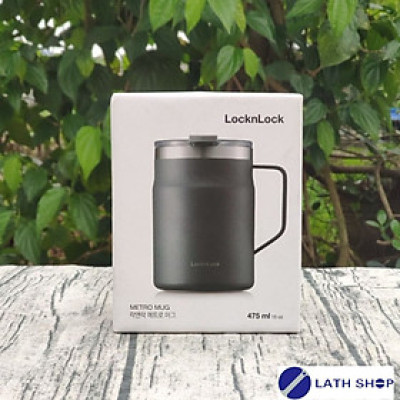 Ca Giữ Nhiệt/ Giữ Lạnh Lock&Lock Chất Liệu Thép Không Gỉ 475ml - Hàng Chính Hãng