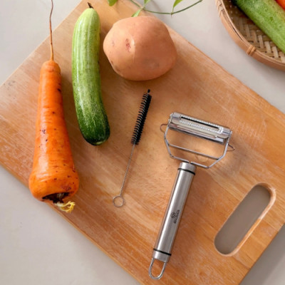 DỤNG CỤ BÀO GỌT RAU CỦ INOX BENCHUSCH