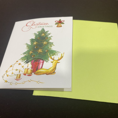 Combo 5 thiệp Noel trang trí 3D - size NA1