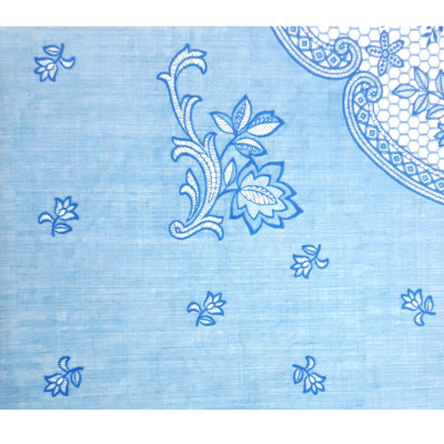 KHĂN TRẢI BÀN PAULEE - FY 116 XANH BIỂN (135 cm x 180 cm)