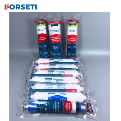 Trọn Bộ 10 Lõi lọc nước SUNHOUSE 1-10 dành cho các model máy Sunhouse SHA76219CK, SHA88115KV, SHA88116K, SHA88118K, SHA88510K, SHR76210CK - Hàng chính hãng mới nhất