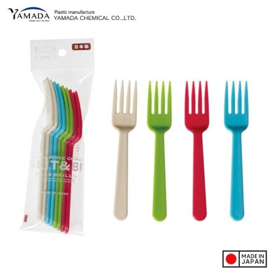 Set 08 nĩa nhựa G&B Yamada Brillia 142mm - Hàng Nội Địa Nhật Bản