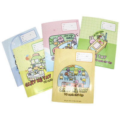 Giấy Kê Tay Thị Trấn Mèo - The Sun - Màu Cam