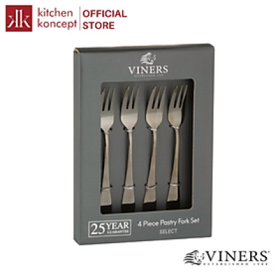 Viners - Bộ nĩa Select màu bạc - 4 món