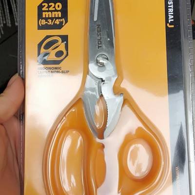 KÉO CẮT ĐA NĂNG 220mm TOLSEN 30049 - HÀNG CHÍNH HÃNG