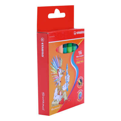 Bút Sáp Stabilo Yippy 16 Cây - WX2816