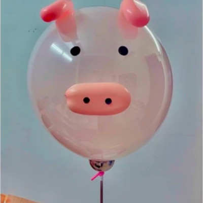 Set bóng bay Lợn Hồng hot - Trang trí sinh nhật