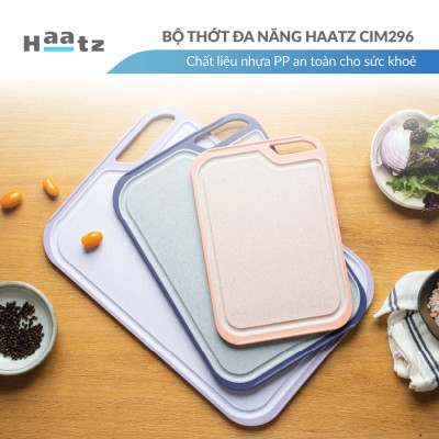 Bộ 3 thớt nhựa kháng khuẩn đa năng Hàn Quốc CIM296