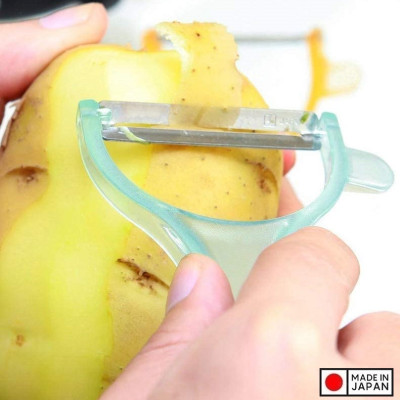 Dụng cụ bào, gọt vỏ trái cây Echo Rappy Peeler - Hàng nội địa Nhật Bản |#Made in Japan|