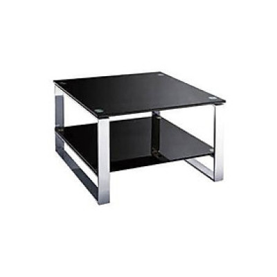 Bàn Sofa vuông mặt kính cường lực màu đen TS0902-G06 Nội thất Capta hcm