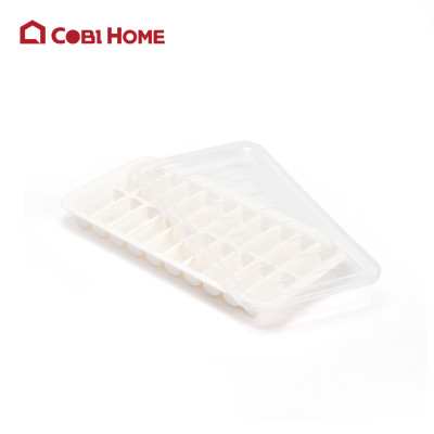 Khay đá 20 viên chữ nhật, có nắp đậy - nhiều màu