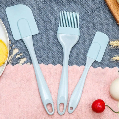 Bộ 3 dụng cụ làm bánh nấu ăn nhà bếp chất liệu silicon chịu nhiệt cao cấp