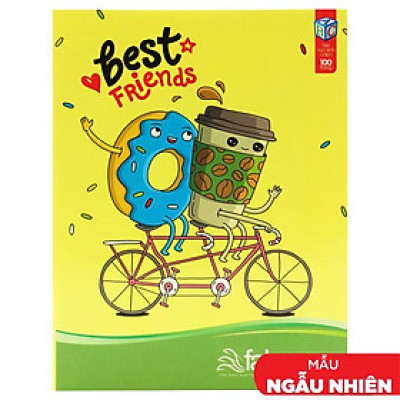 Tập Học Sinh Best Friends - 4 Ô ly 100 Trang ĐL 80gsm - Fahasa 04 (Mẫu Sản Phẩm Ngẫu Giao Ngẫu Nhiên)
