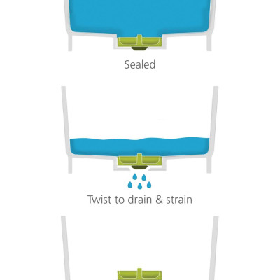 Bồn rửa chén thông minh Joseph Joseph-003048, giúp tiết kiệm không gian bếp và làm không gian bếp của bạn trở nên gọn gàng và ngăn nắp hơn rất nhiều
