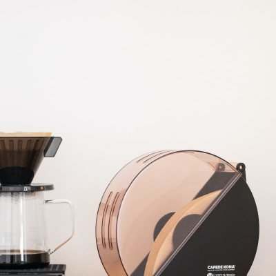 Hộp nhựa đựng giấy lọc cà phê pour over V60 CAFE DE KONA