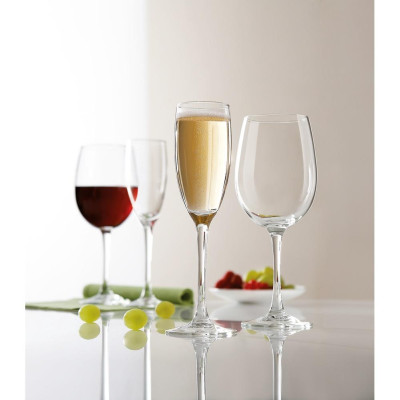 Ly Rượu Champagne Thủy Tinh Luminarc World Wine 160ML - bộ 4 ly - G8981